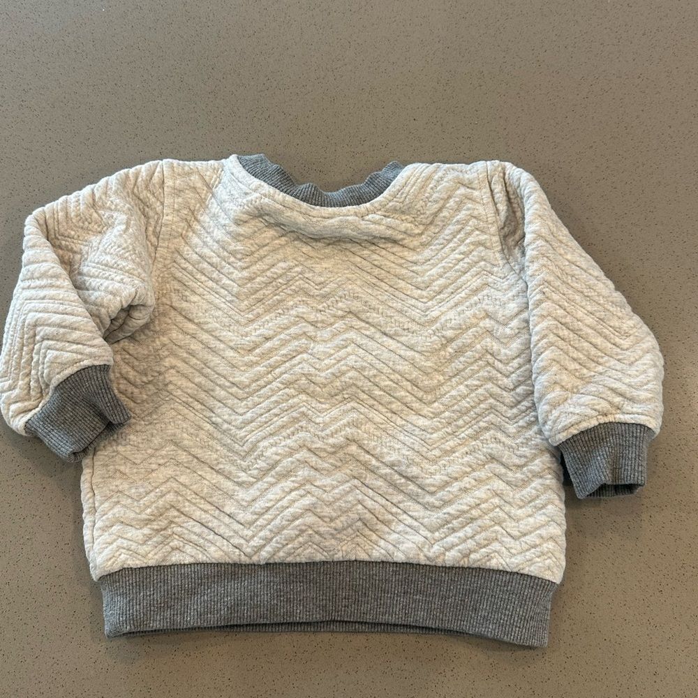 Kids Headquarters Quilted Crewneck Sweatshirt  Graphic Puppy Size 18 Months - Picture 2 of 4